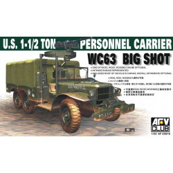 Dodge WC63 Big Shot U.S. 1-1/2 Ton Personnel Carrier  -  AFV Club (1/35)
