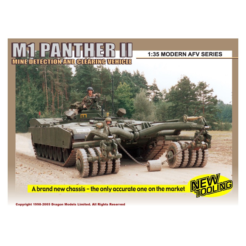 M1 Panther II Mine Detection & Clearing Vehicle  -  Dragon (1/35)