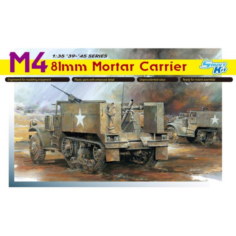 M4 Half-Track 81mm Mortar Carrier  -  Dragon (1/35)