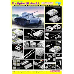 Pz.Kpfw.III Ausf.L with Winterketten "Late production"  -  Dragon (1/35)