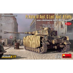 Pz.Kpfw.IV Ausf.G(last)/Ausf.H(early) Nibelungenwerk Prod. May-June 1943  -  MiniArt (1/35)