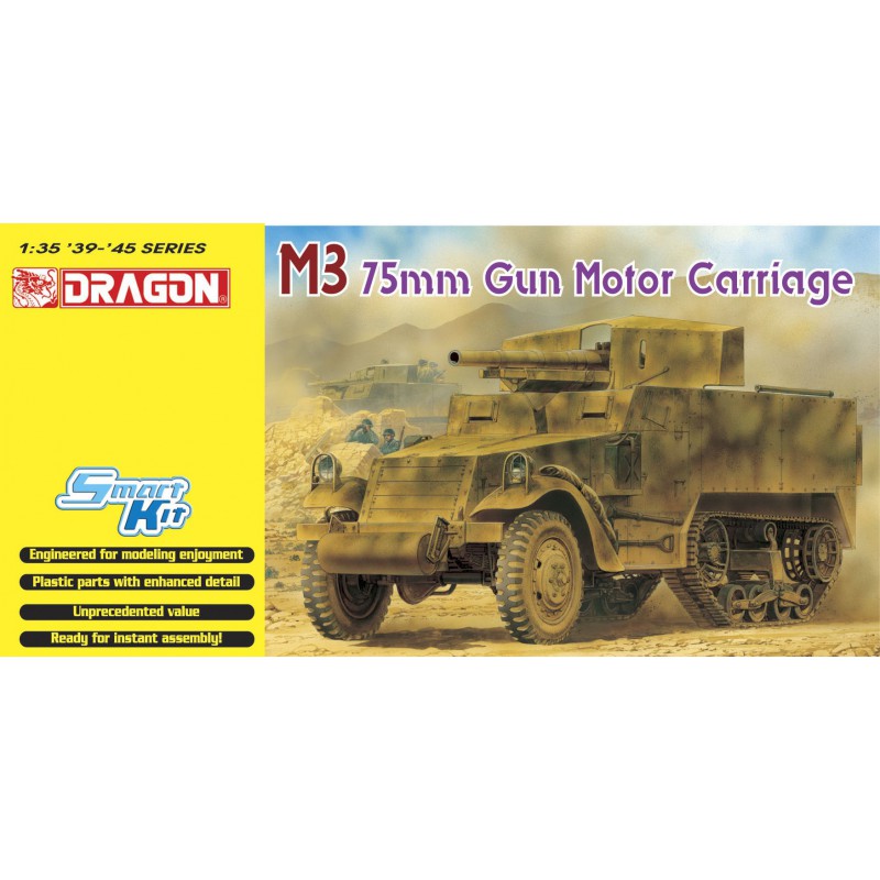 M3 Half-Track 75mm Gun Motor Carriage  -  Dragon (1/35)