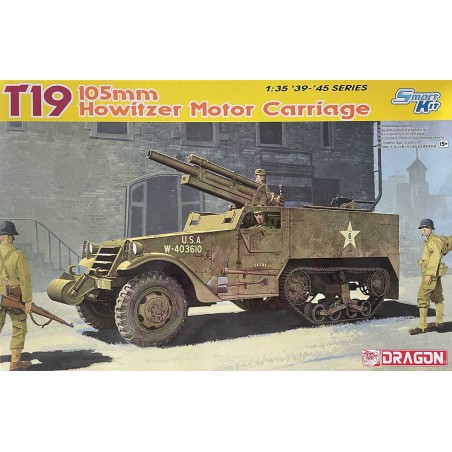 T19 Half-Track 105mm Howitzer Motor Carriage  -  Dragon (1/35)