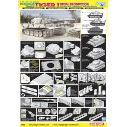 Pz.Kpfw.VI Ausf.E Tiger I "Initial Production" s.Pz.Abt.502 3in1  -  Dragon (1/35)