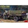 Chevrolet G7107 1,5t Cargo Truck 4x4 Metal Body + Crew  -  MiniArt (1/35)