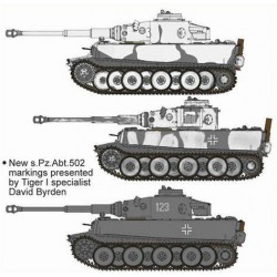 Pz.Kpfw.VI Ausf.E Tiger I "Initial Production" s.Pz.Abt.502 3in1  -  Dragon (1/35)