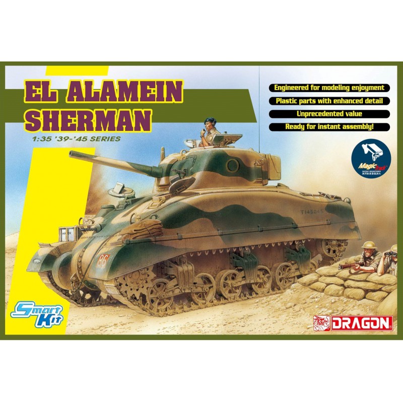 M4A1 Sherman "El Alamein"  -  Dragon (1/35)