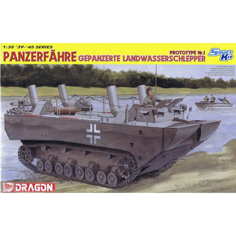 Panzerfähre Gepanzerte Landwasserschlepper Prototype N°1  -  Dragon (1/35)