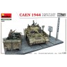 Pz.Kpfw.IV Ausf.H + Kfz.70 + Crew + Diorama Set "Caen 1944"  -  MiniArt (1/35)