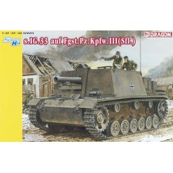 s.IG.33 auf Fgst.Pz.Kpfw.III (Sfl.)  -  Dragon (1/35)