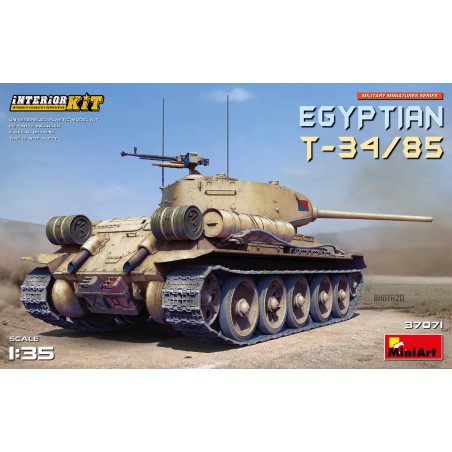 T-34/85 Egyptian (Interior Kit)  -  MiniArt (1/35)