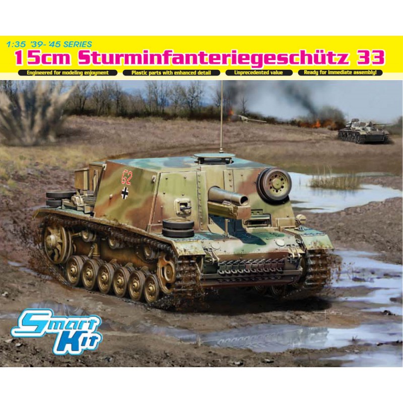 15cm Sturminfanteriegeschütz 33  -  Dragon (1/35)