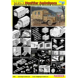 Sd.Kfz.3 Maultier Half-Track Ambulance  -  Dragon (1/35)