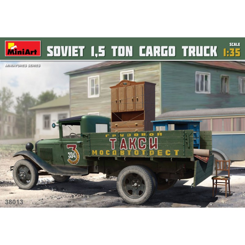 GAZ-AA Soviet 1,5t Cargo Truck  -  MiniArt (1/35)