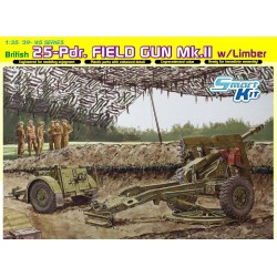 British 25-Pdr. Field Gun...