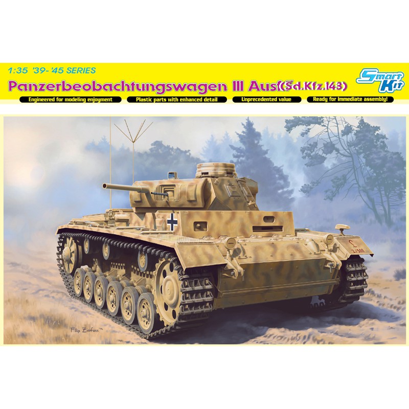 Sd.Kfz.143 Panzerbeobachtungswagen III Ausf.F  -  Dragon (1/35)