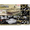 Sd.Kfz.182 Kingtiger Porsche Turret with Zimmerit  -  Dragon (1/35)