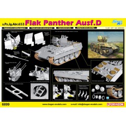 s.Pz.Jg.Abt.653 Flak Panther Ausf.D  -  Dragon (1/35)