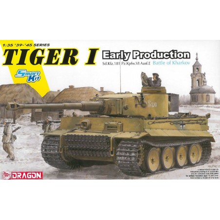 Pz.Kpfw.VI Ausf.E Sd.Kfz.181 Tiger I Early-Production Battle of Kharkov  -  Dragon (1/35)