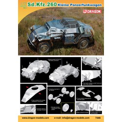 Sd.Kfz.260 Kleine Panzerfunkwagen  -  Dragon (1/72)