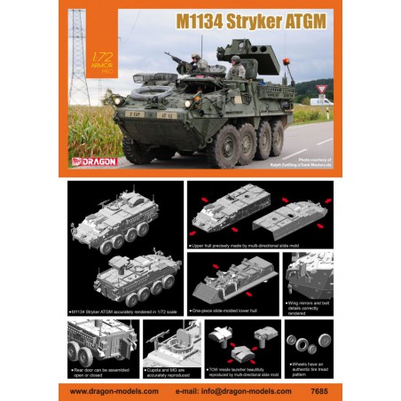 M1134 Stryker ATGM  -  Dragon (1/72)