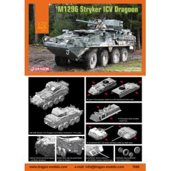 M1296 Stryker ICV Dragoon  -  Dragon (1/72)