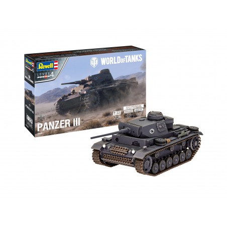 World of Tanks  Panzer III  -  Revell (1/72)