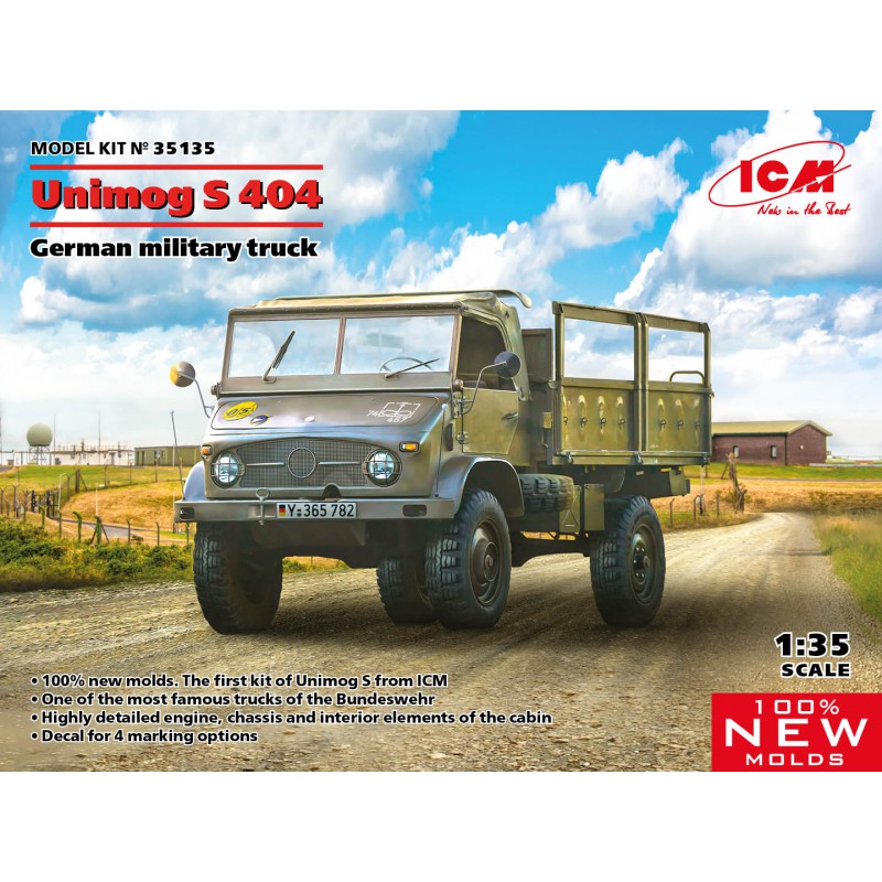 Mercedes-Benz Unimog S 404  -  ICM (1/35)