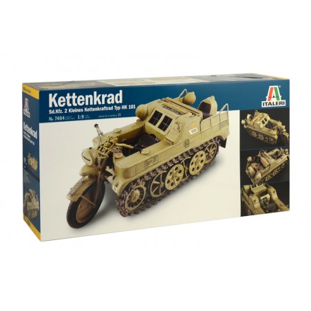 NSU Kleines Kettenkraftrad Typ HK101 Sd.Kfz.2  -  Italeri (1/9)