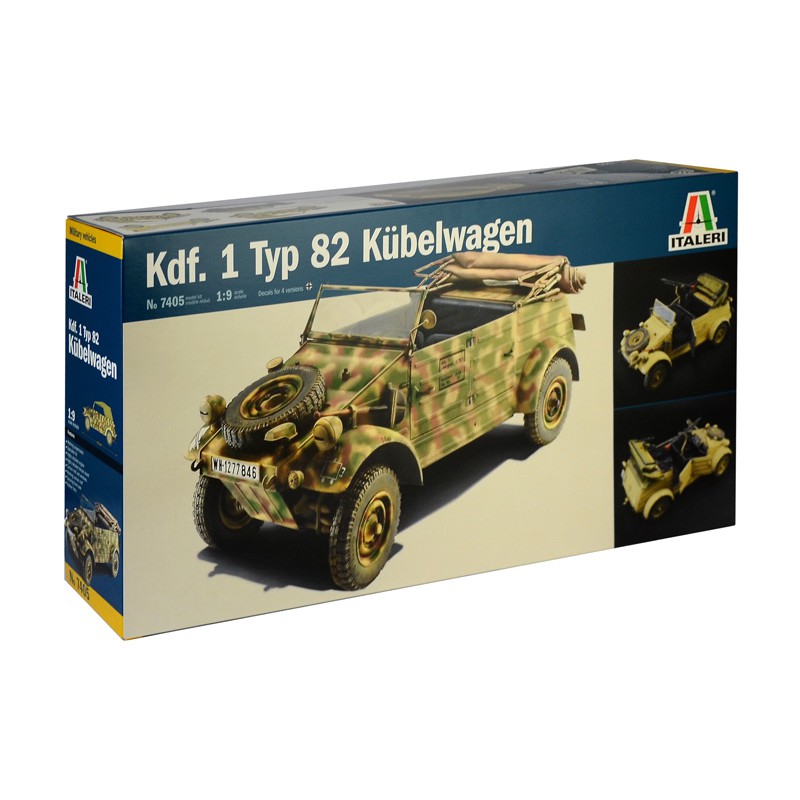 Kdf.1 Typ 82 Kübelwagen  -  Italeri (1/9)