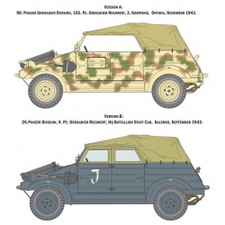 Kdf.1 Typ 82 Kübelwagen  -  Italeri (1/9)