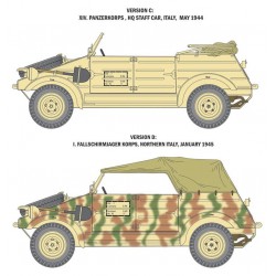Kdf.1 Typ 82 Kübelwagen  -  Italeri (1/9)