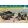 250Gal.s Tank Trailer & M101 Cargo Trailer  -  Italeri (1/35)