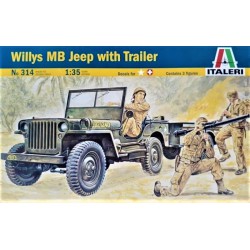 Willys MB Jeep with Trailer...