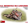 Harley-Davidson WLA with Rifleman  -  MiniArt (1/35)