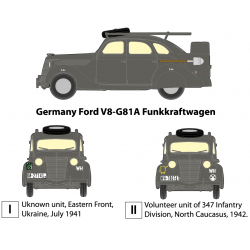 Ford V8-G81A Germany Funkkraftwagen  -  Roden (1/35)