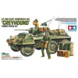 M8 "Greyhound" U.S. light Armored Car (Combat Patrol Set)  -  Tamiya (1/35)