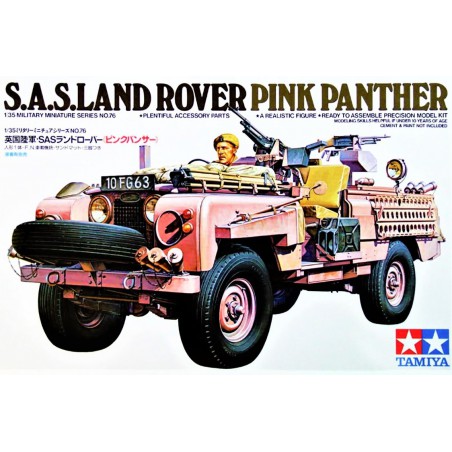 S.A.S. Land Rover Pink Panther  -  Tamiya (1/35)