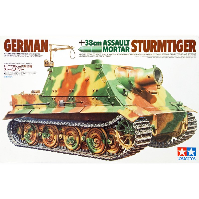 Sturmtiger 38cm RW61 auf Sturmmörser Tiger  -  Tamiya (1/35)