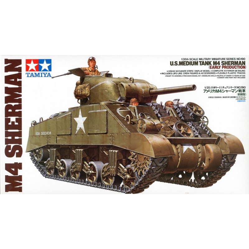 M4 Sherman (Early Production)  -  Tamiya (1/35)