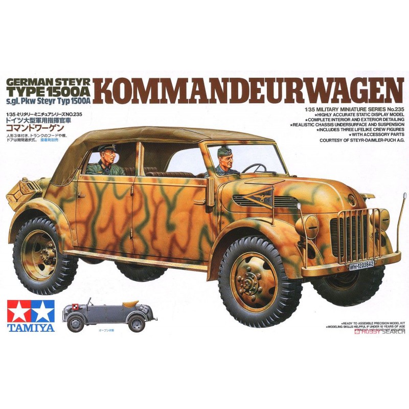 S.gl.Pkw. Steyr Type 1500A Kommandeurwagen  -  Tamiya (1/35)