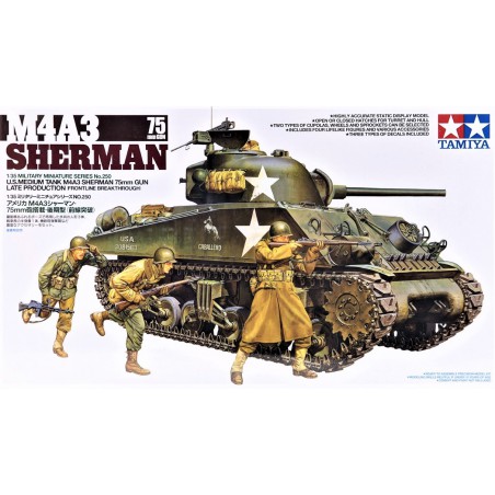 M4A3 Sherman 75mm Gun "Late Production"  -  Tamiya (1/35)