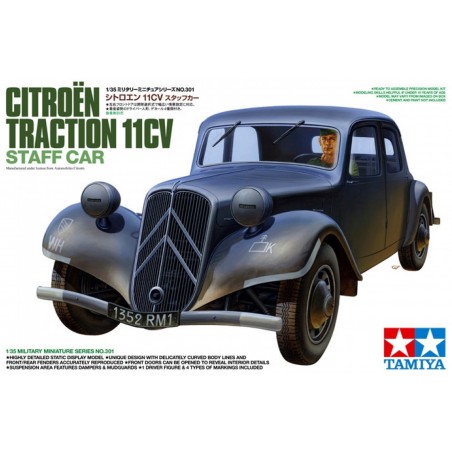 Citroën Traction 11CV Staff Car  -  Tamiya (1/35)