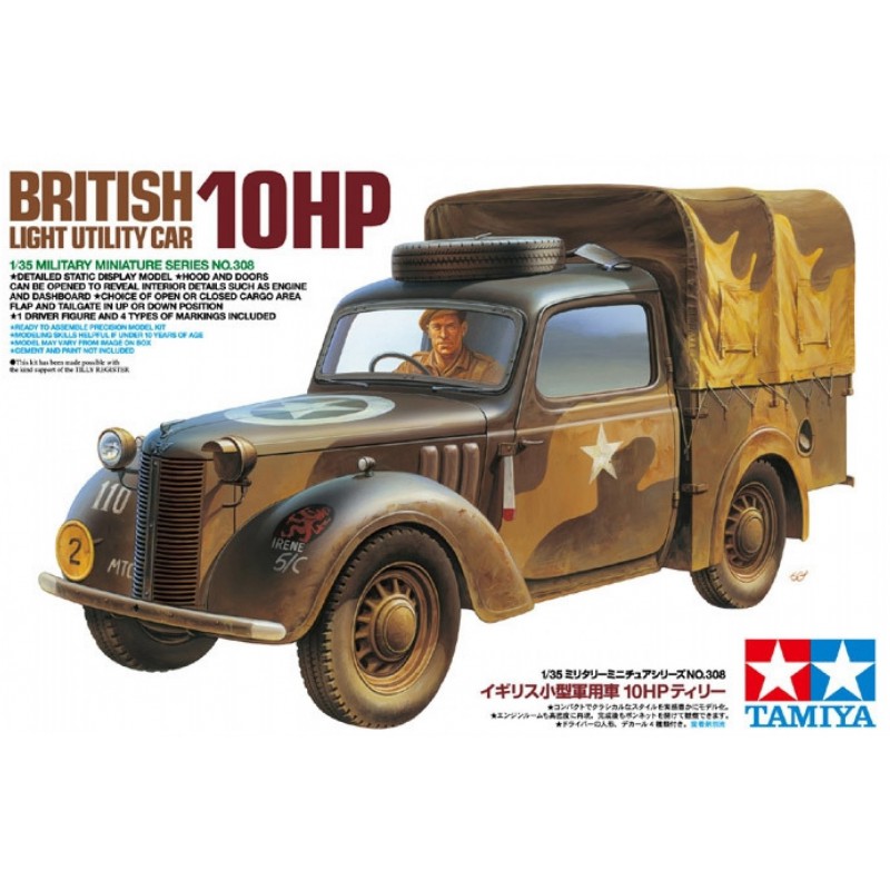 Austin "Tilly" 10HP British Light Utility Car  -  Tamiya (1/35)