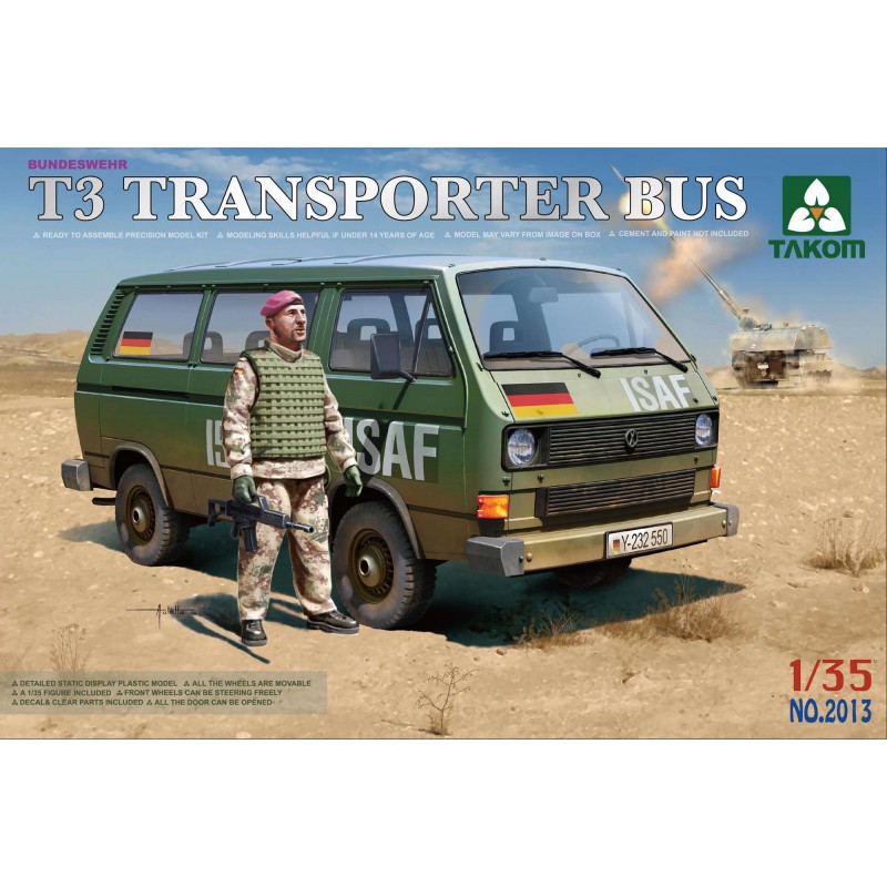Volkswagen T3 Transporter Bus  -  Takom (1/35)