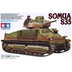 Somua S35 French Medium Tank  -  Tamiya (1/35)