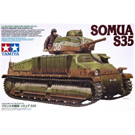 Somua S35 French Medium Tank  -  Tamiya (1/35)