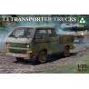 Volkswagen T3 Transporter Trucks (Double Cab)  -  Takom (1/35)