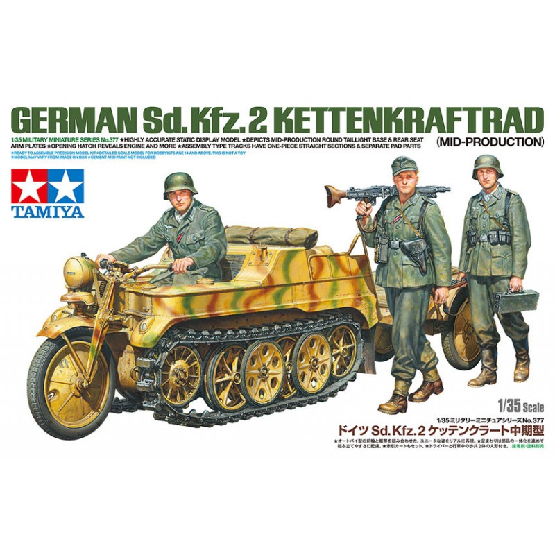 Sd.Kfz.2 Kettenkraftrad "Mid Production"  -  Tamiya (1/35)