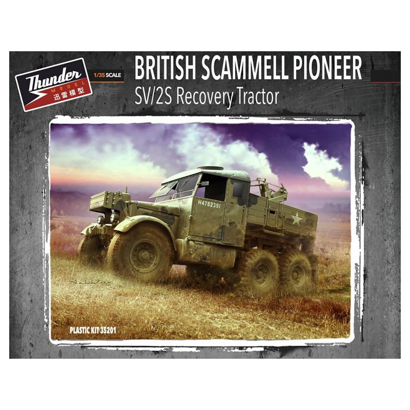 Scammell Pioneer SV/2S Recovery Tractor  -  Thunder Model (1/35)